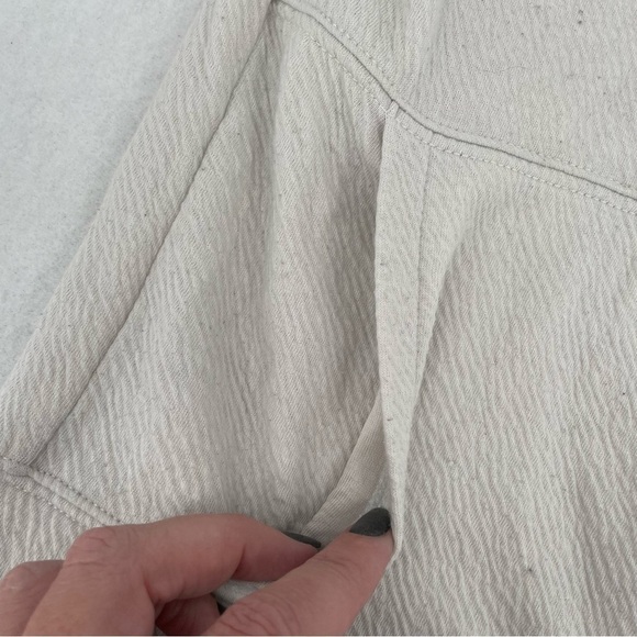 PRANA Women’s Crewneck Cream Colored Sweatshirt size: Small - Picture 3 of 10